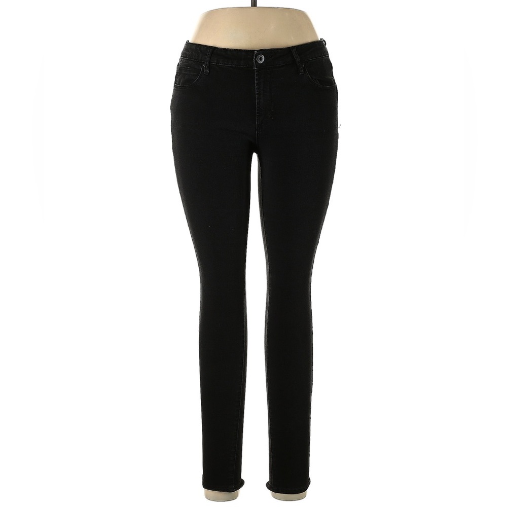 Articles of Society - Mid Rise Skinny Jeans - Black. Size 26.